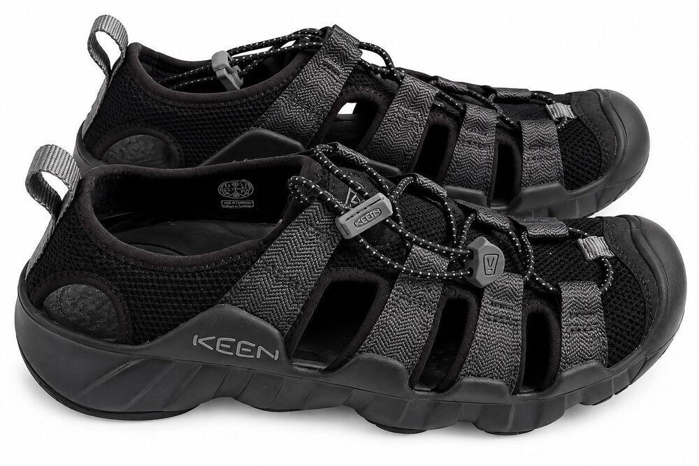 KEEN Hyperport H2 Men’s Black Closed Toe Hiking Water Sandals Shoes Size 10